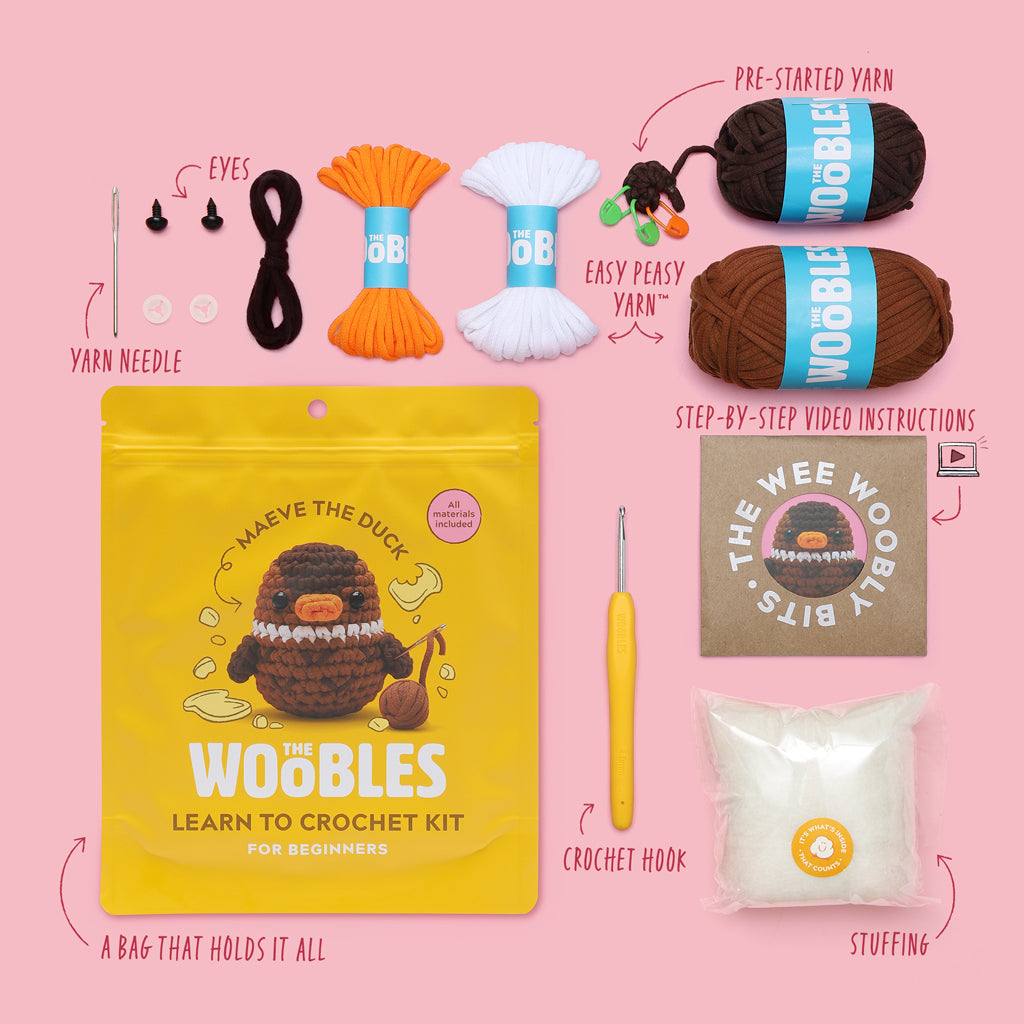 Maeve the Duck Crochet Kit