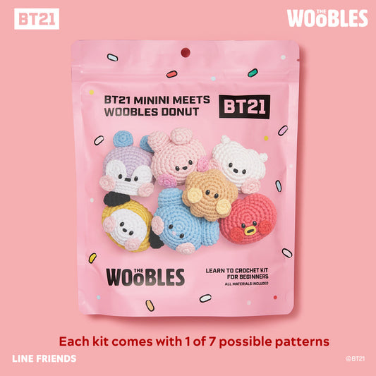 BT21 minini Donut Blind Bag Crochet Kit