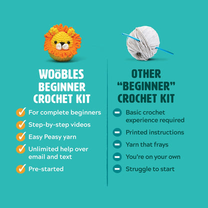 Pierre the Penguin Extra Squeezy Crochet Kit