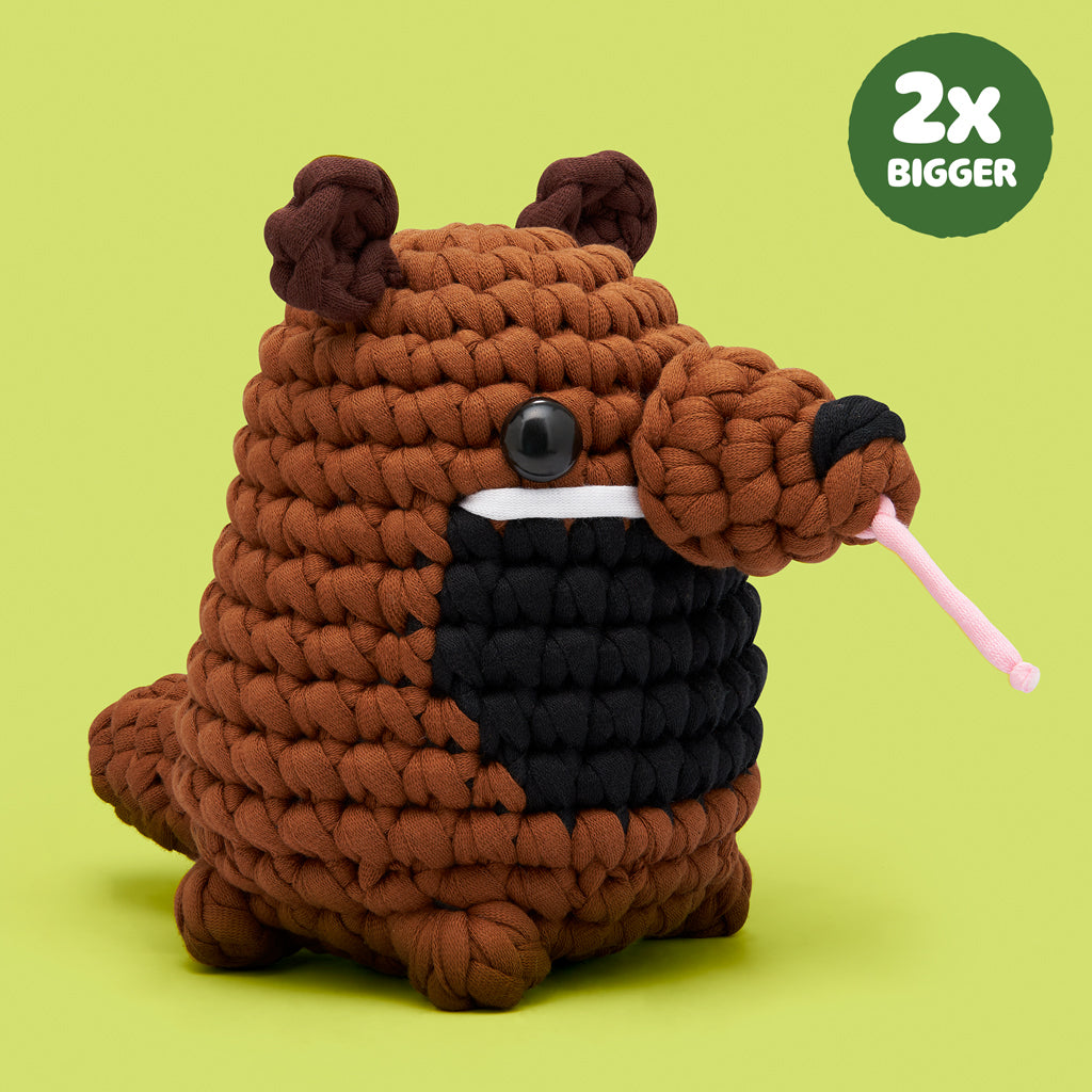 Nancy the Anteater Extra Squeezy Crochet Kit